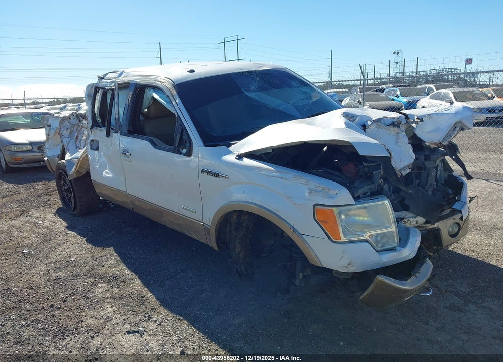 2011 FORD F-150 LARIAT VIN: 1FTFW1ET6BKE13615