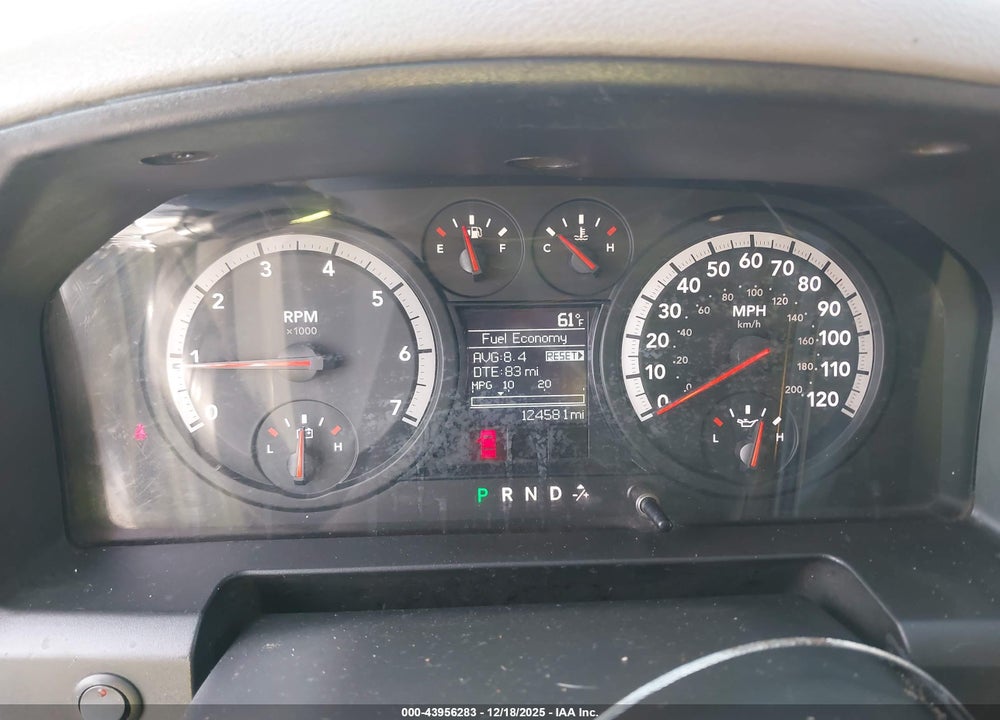 2012 RAM 2500 ST VIN: 3C6TD5HT3CG299911