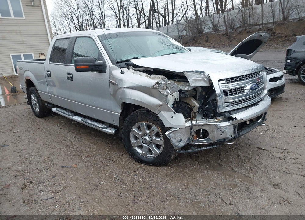 2013 FORD F-150 XLT VIN: 1FTFW1EF0DFD24838