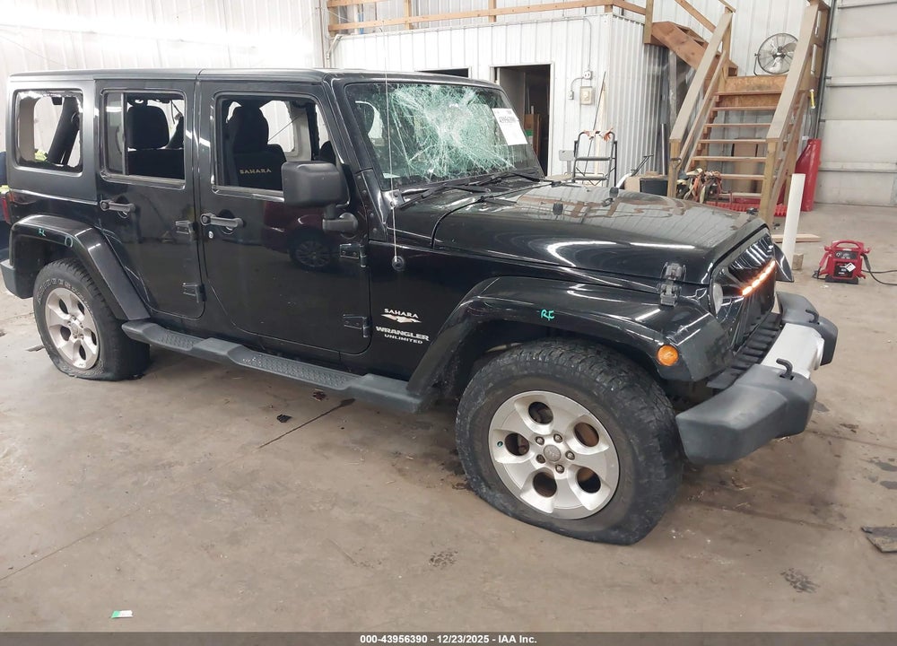 2015 JEEP WRANGLER UNLIMITED SAHARA VIN: 1C4BJWEG3FL638121