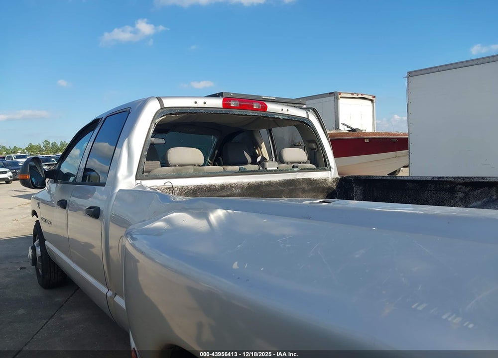 2006 DODGE RAM 3500 SLT/SPORT VIN: 3D7ML48C26G119001