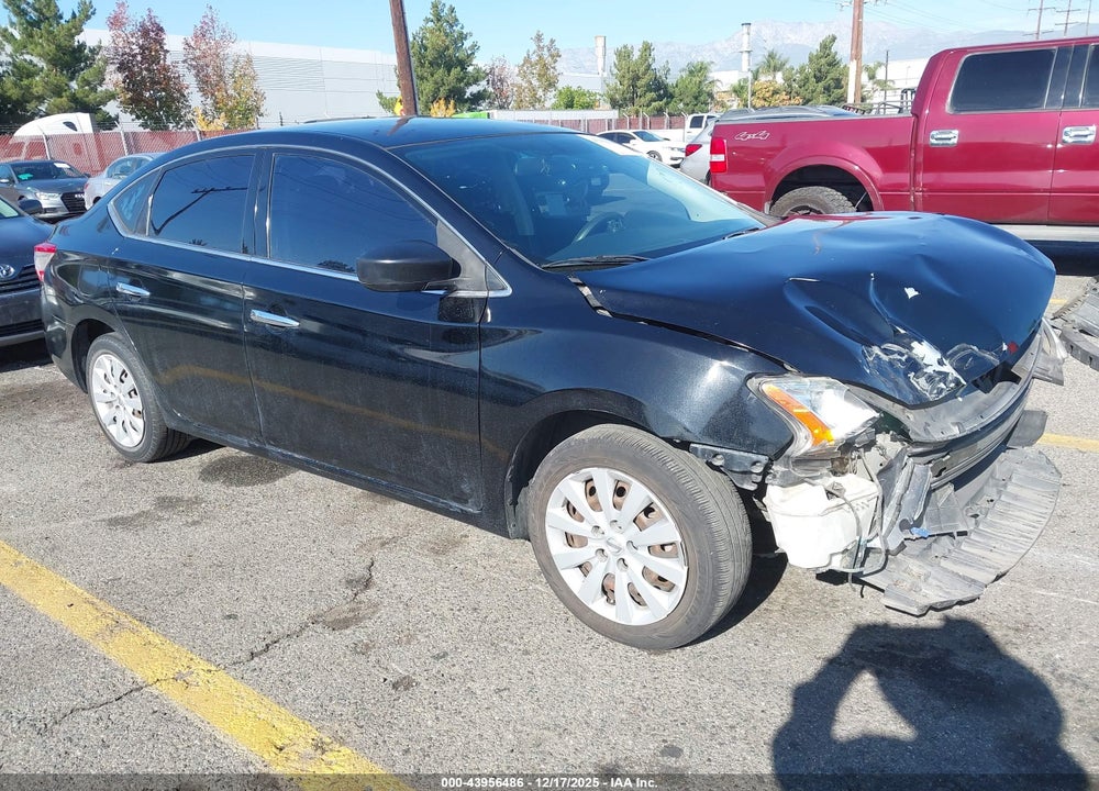 2014 NISSAN SENTRA S VIN: 3N1AB7AP6EY244352