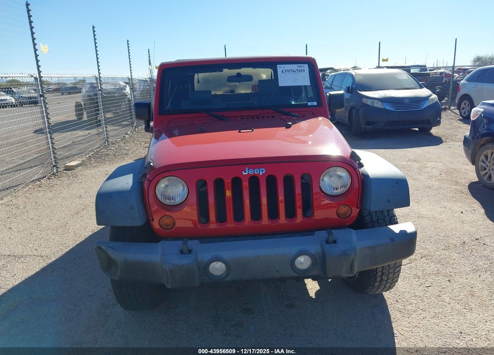 2010 JEEP WRANGLER SPORT VIN: 1J4AA2D12AL135393