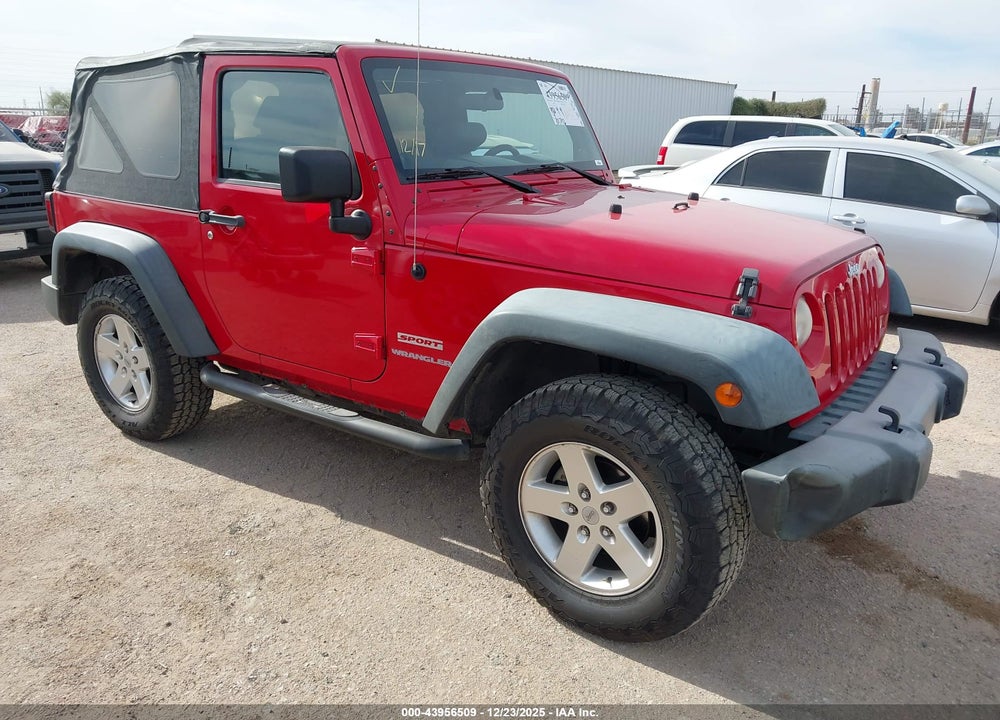 2010 JEEP WRANGLER SPORT VIN: 1J4AA2D12AL135393