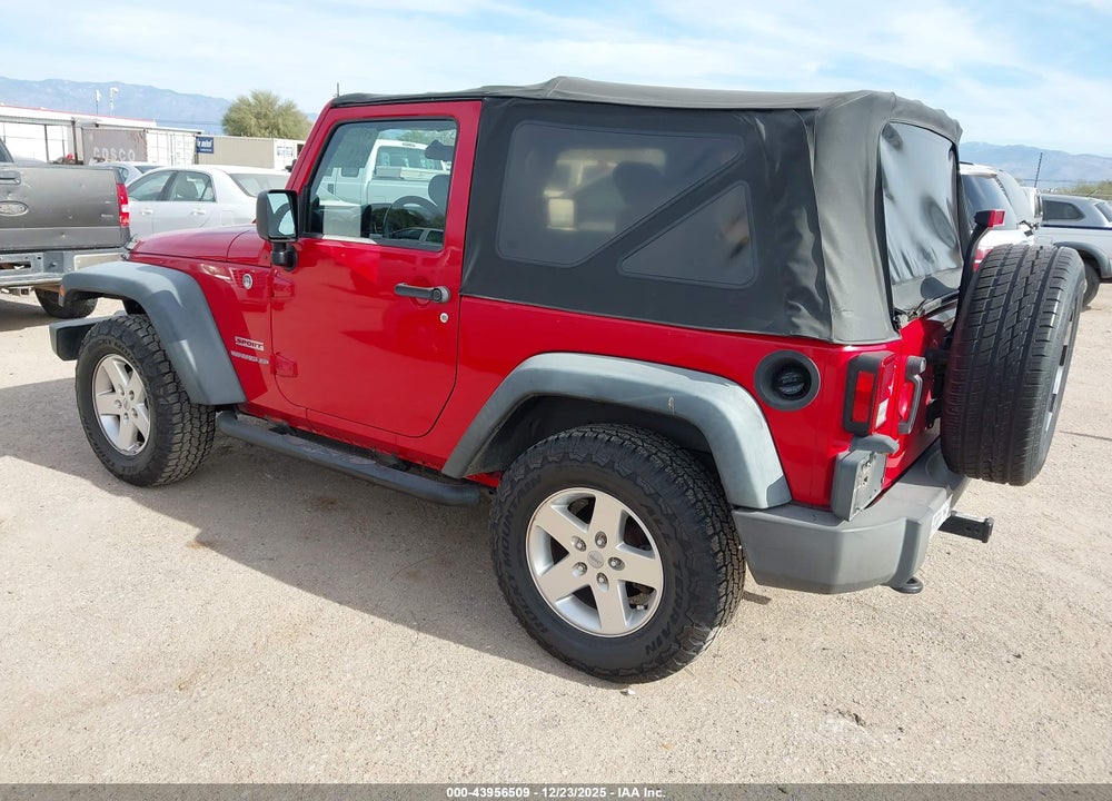 2010 JEEP WRANGLER SPORT VIN: 1J4AA2D12AL135393