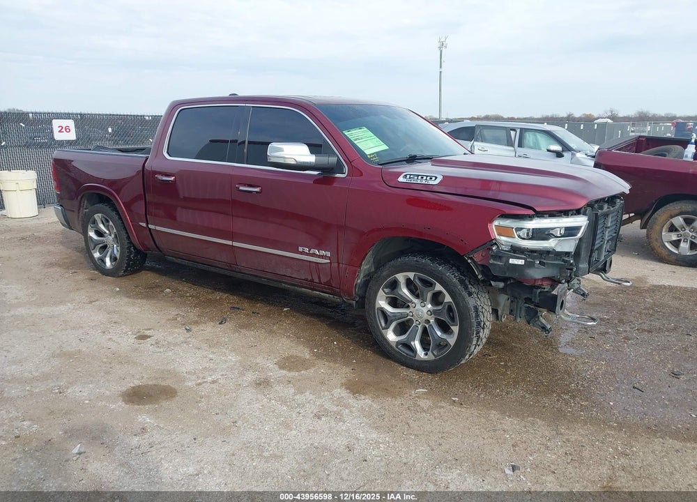 2020 RAM 1500 LIMITED  4X2 5'7 BOX VIN: 1C6RREHTXLN373831