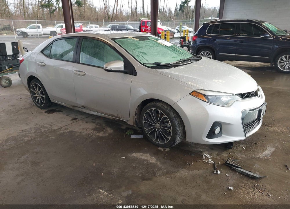 2015 TOYOTA COROLLA S PREMIUM VIN: 2T1BURHE7FC335997