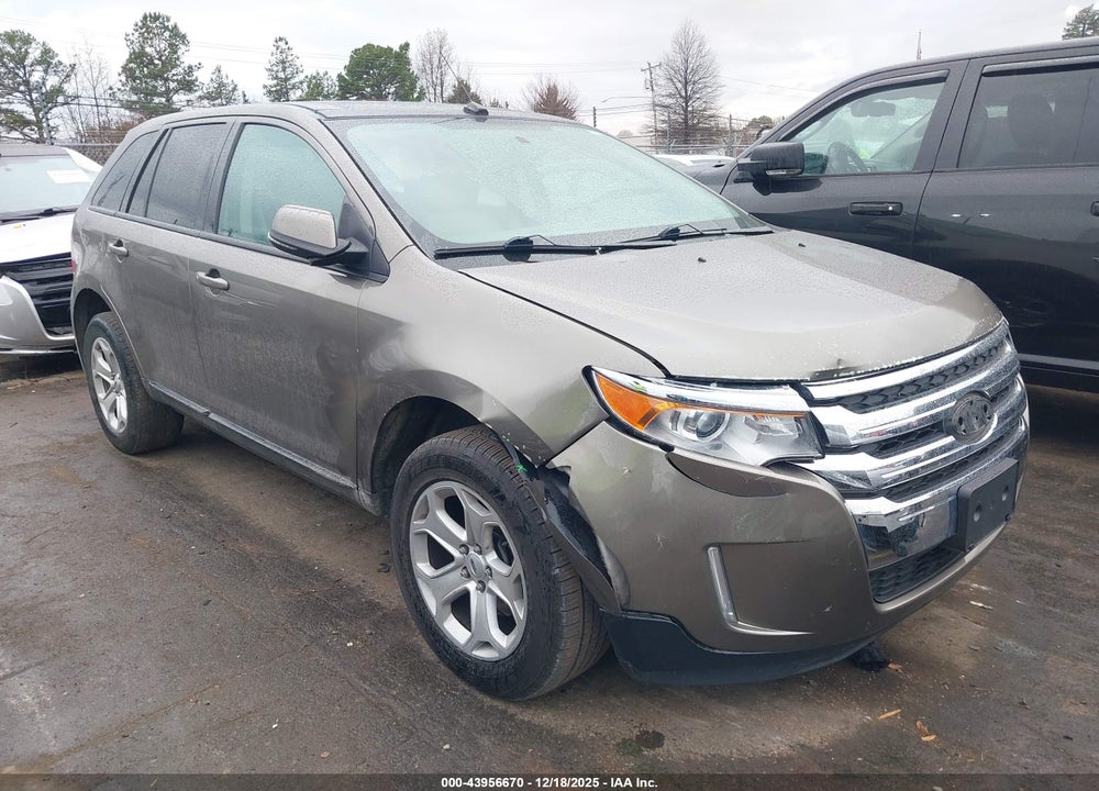 2013 FORD EDGE SEL VIN: 2FMDK4JC0DBC83401