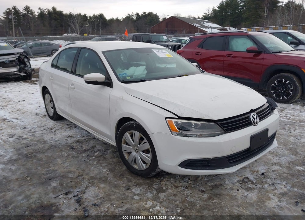 2011 VOLKSWAGEN JETTA 2.5L SE VIN: 3VWDZ7AJ5BM341088