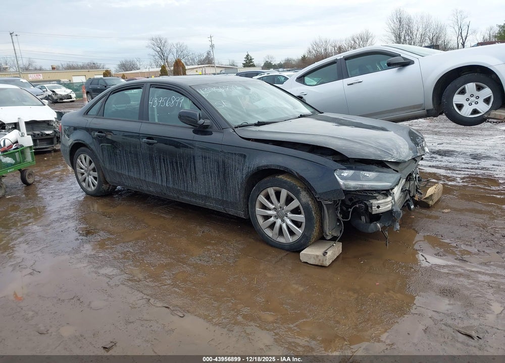 2014 AUDI A4 2.0T PREMIUM VIN: WAUBFAFL2EN004122