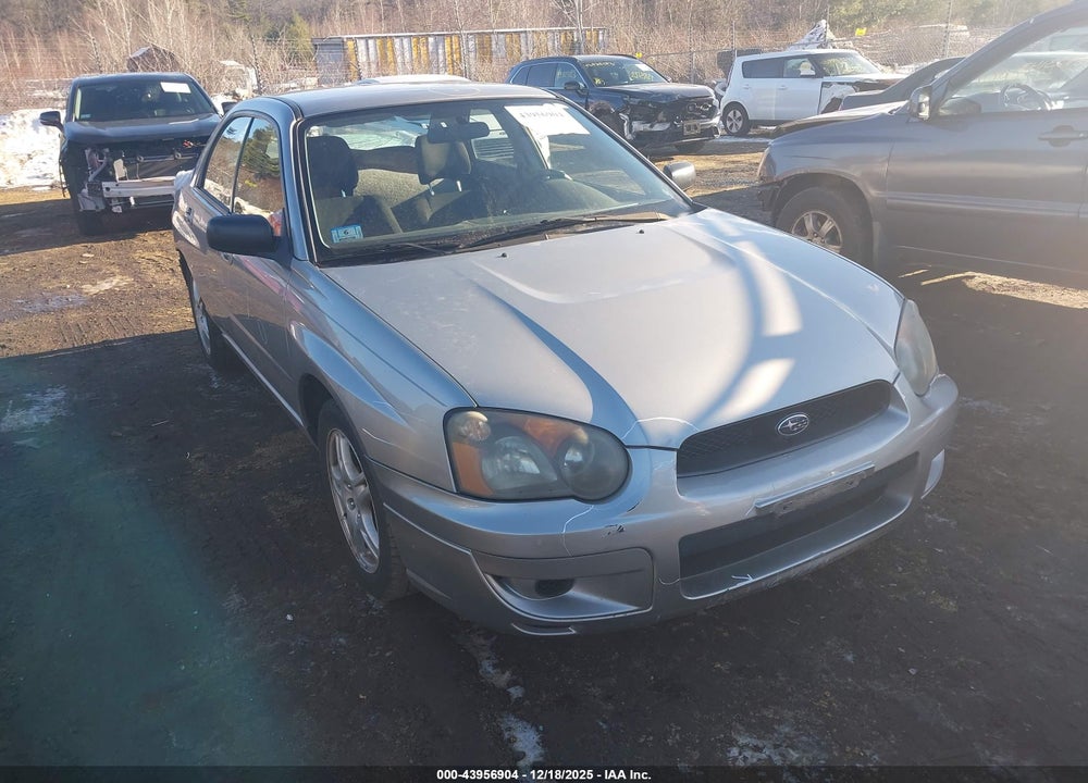 2005 SUBARU IMPREZA 2.5RS VIN: JF1GD67565H500184