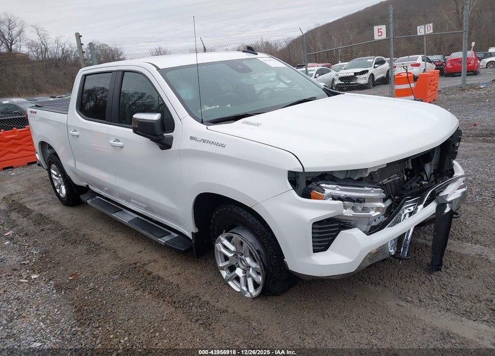 2025 CHEVROLET SILVERADO 1500 4WD  STANDARD BED LT VIN: 1GCUKDE88SZ159686