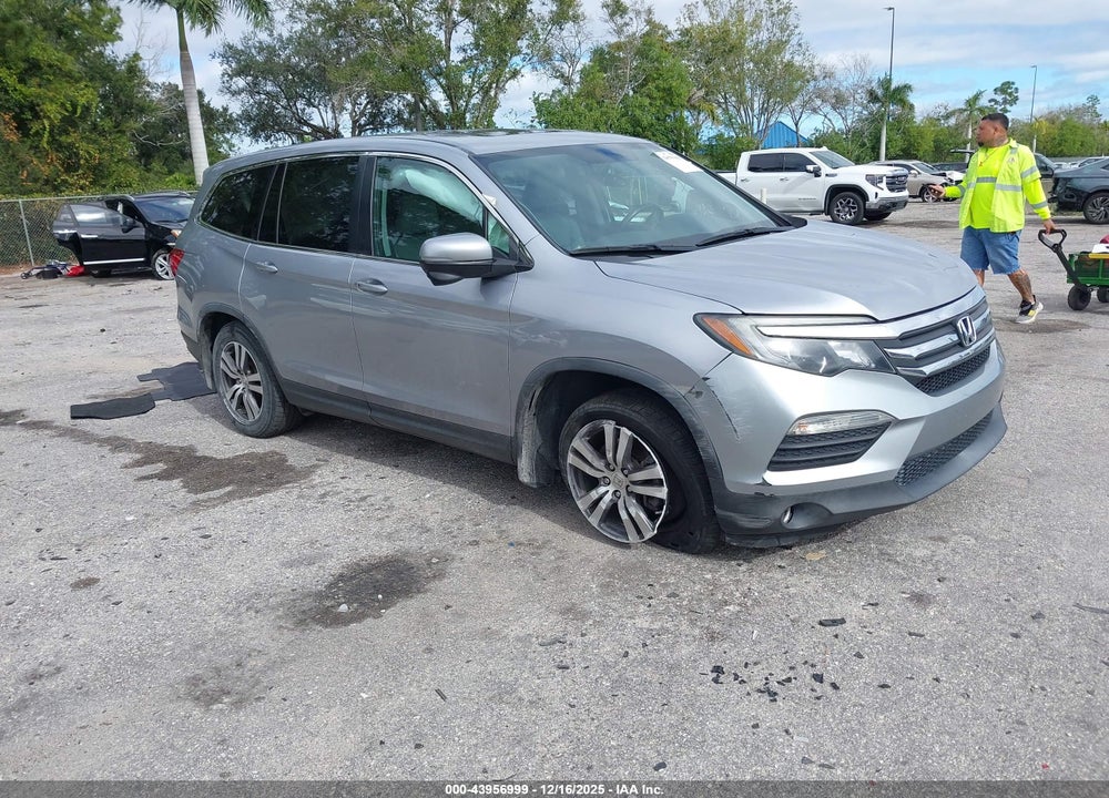 2017 HONDA PILOT EX-L VIN: 5FNYF6H59HB102205