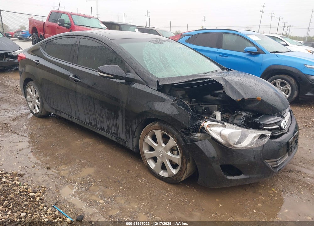 2013 HYUNDAI ELANTRA LIMITED VIN: 5NPDH4AE2DH440385