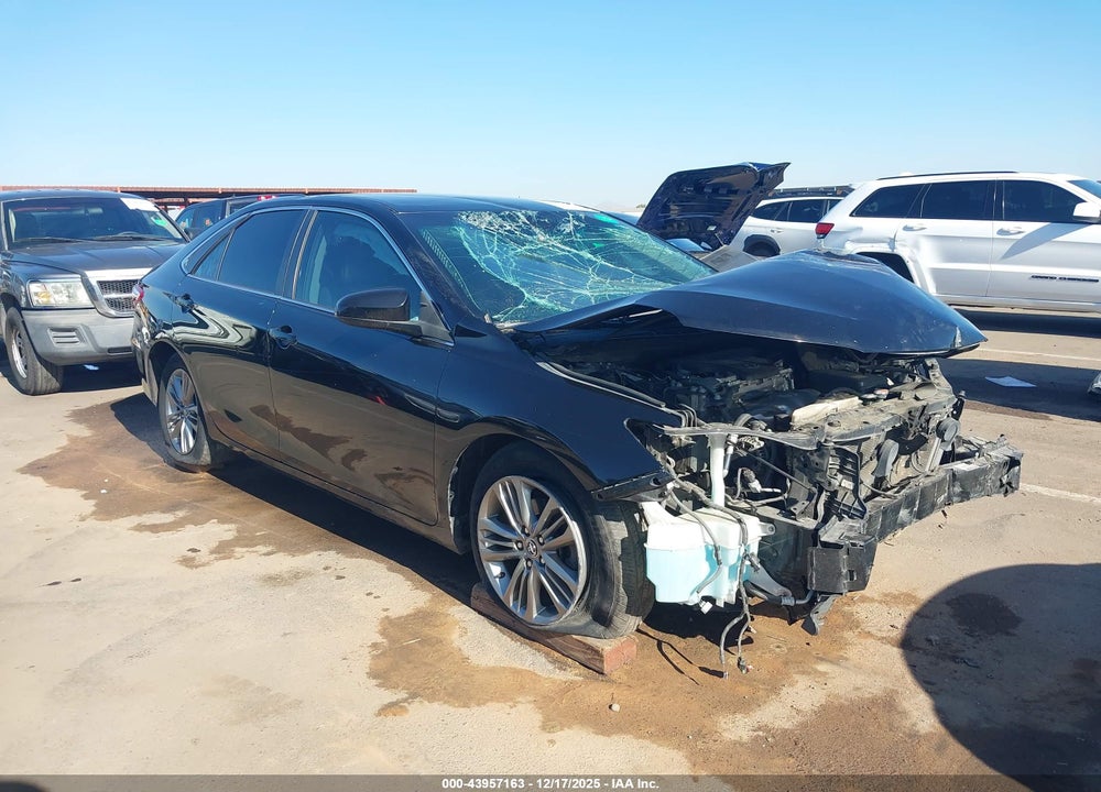 2016 TOYOTA CAMRY SE VIN: 4T1BF1FK9GU180521