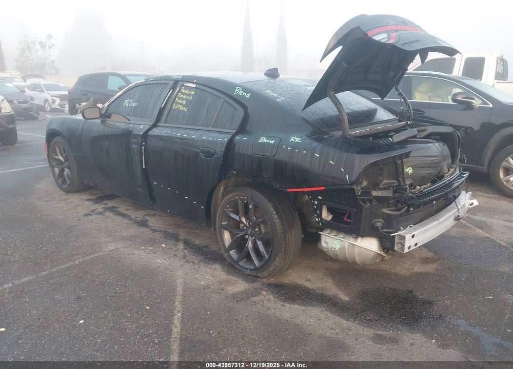 2023 DODGE CHARGER SXT VIN: 2C3CDXBG9PH532944
