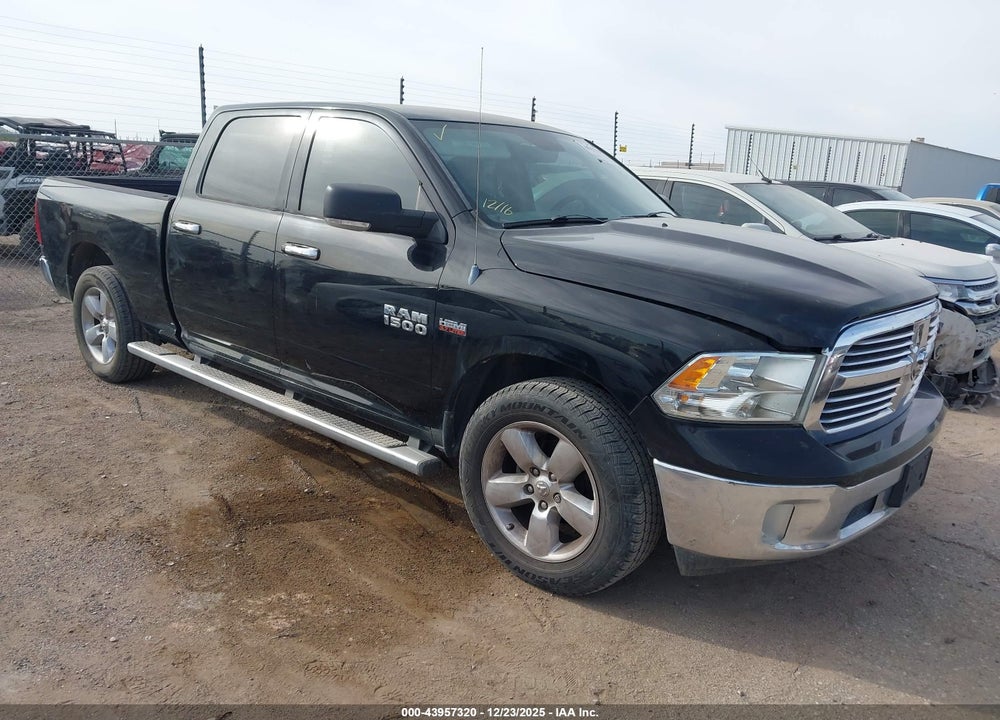 2013 RAM 1500 BIG HORN VIN: 1C6RR6TT8DS717396