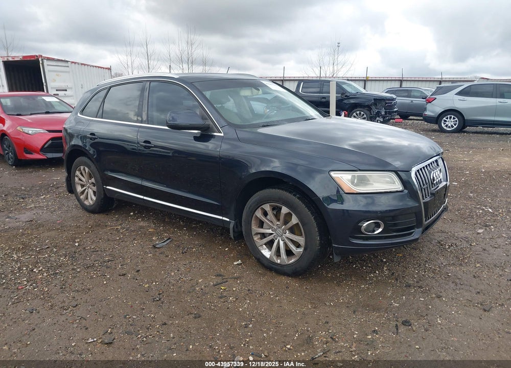 2013 AUDI Q5 2.0T PREMIUM VIN: WA1LFAFP8DA058275