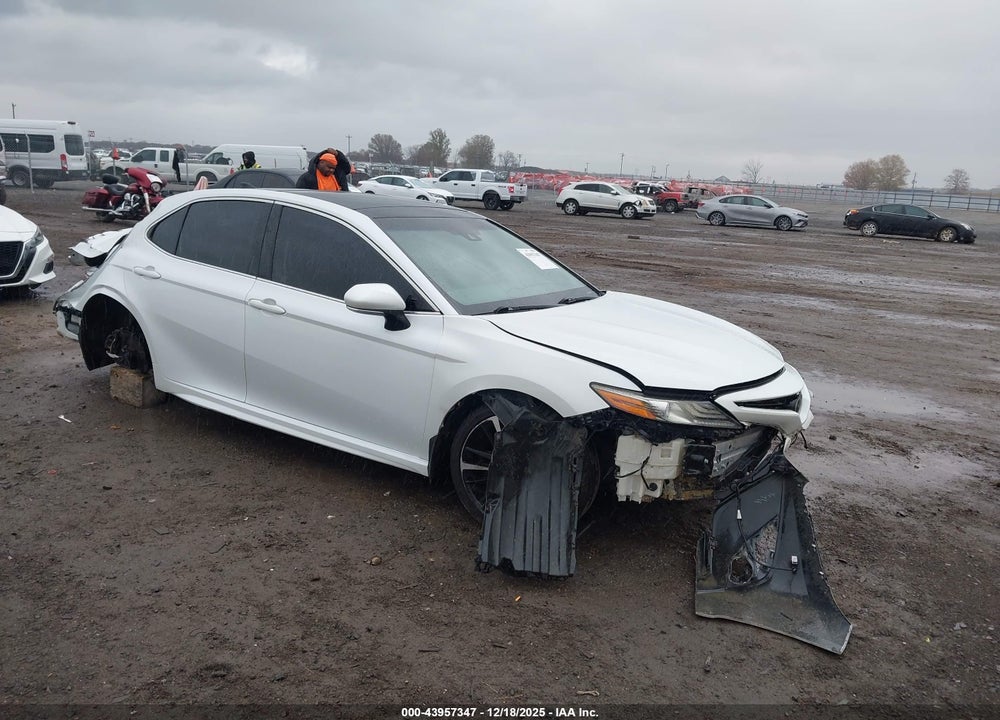 2018 TOYOTA CAMRY XSE V6 VIN: 4T1BZ1HK6JU010094