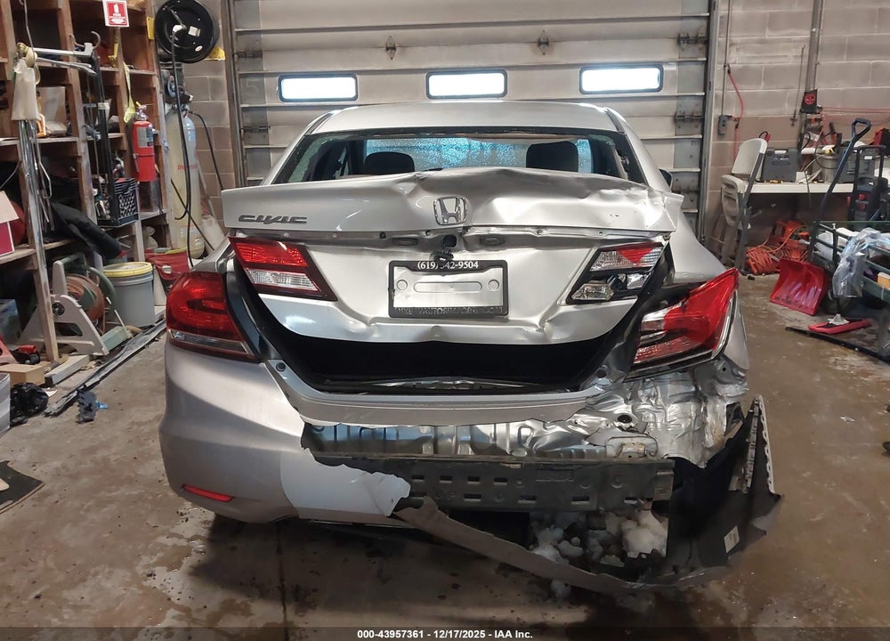 2014 HONDA CIVIC LX VIN: 19XFB2F57EE218518