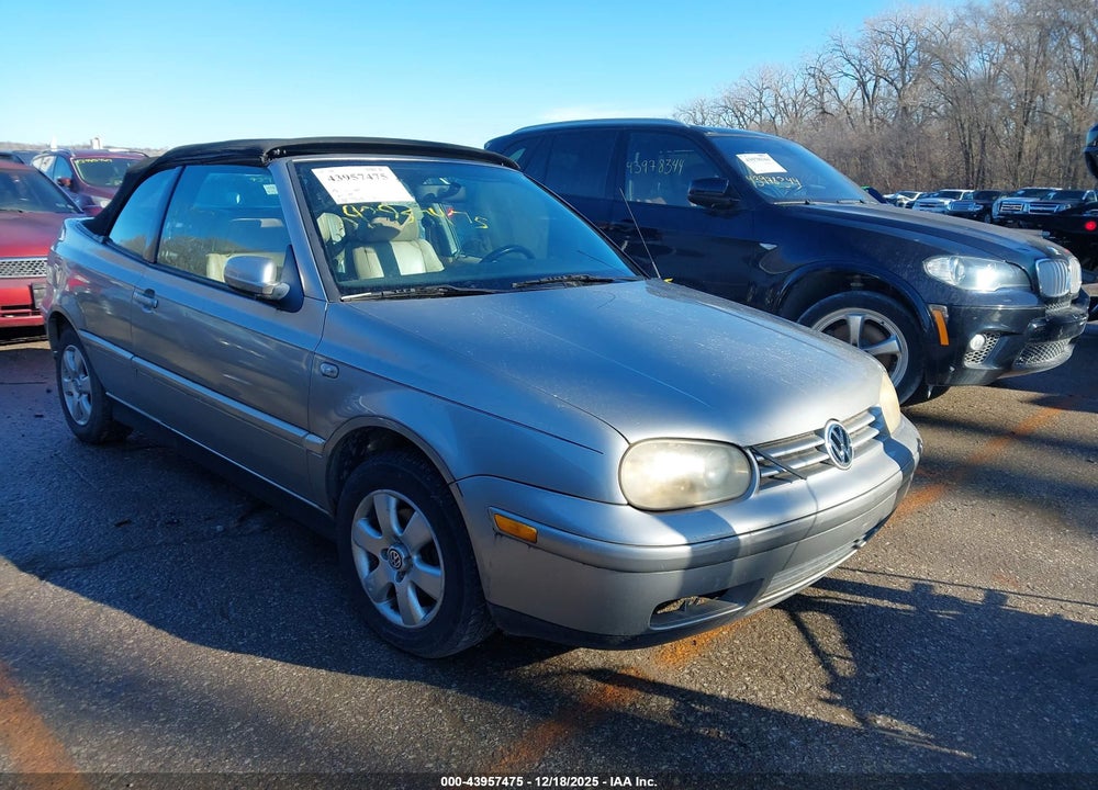 2001 VOLKSWAGEN CABRIO GLX VIN: 3VWDC21VX1M805546