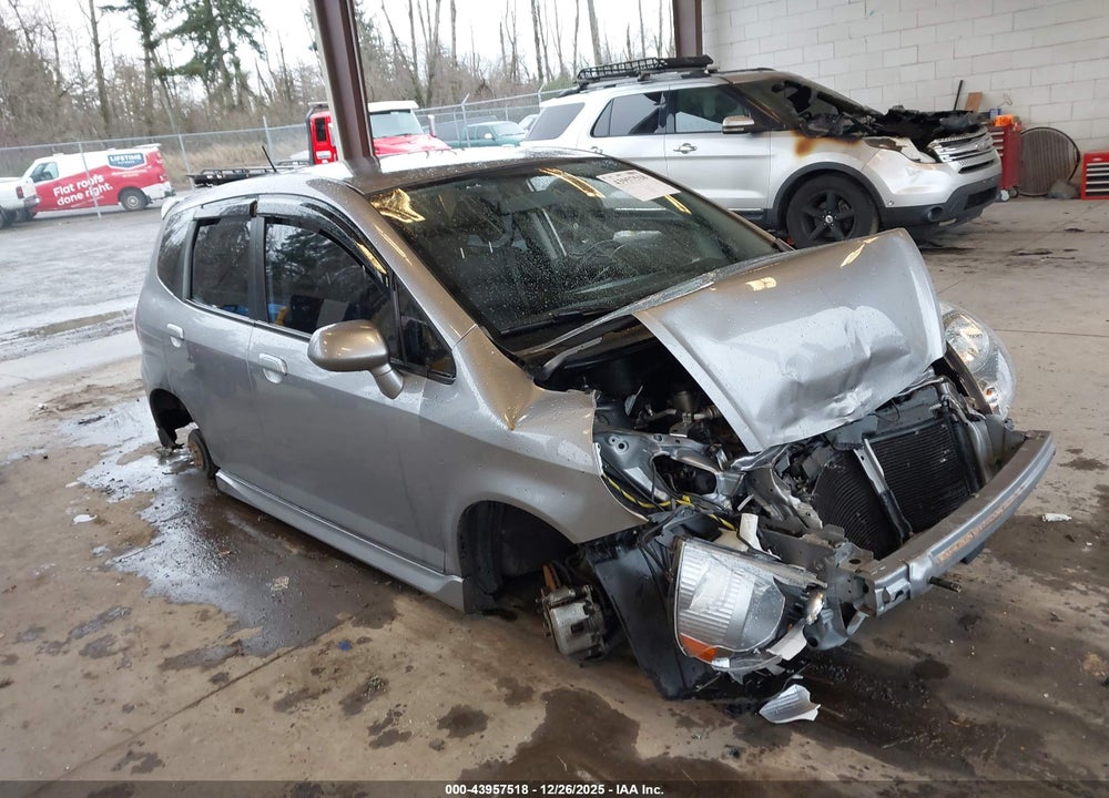2008 HONDA FIT SPORT VIN: JHMGD38648S006167