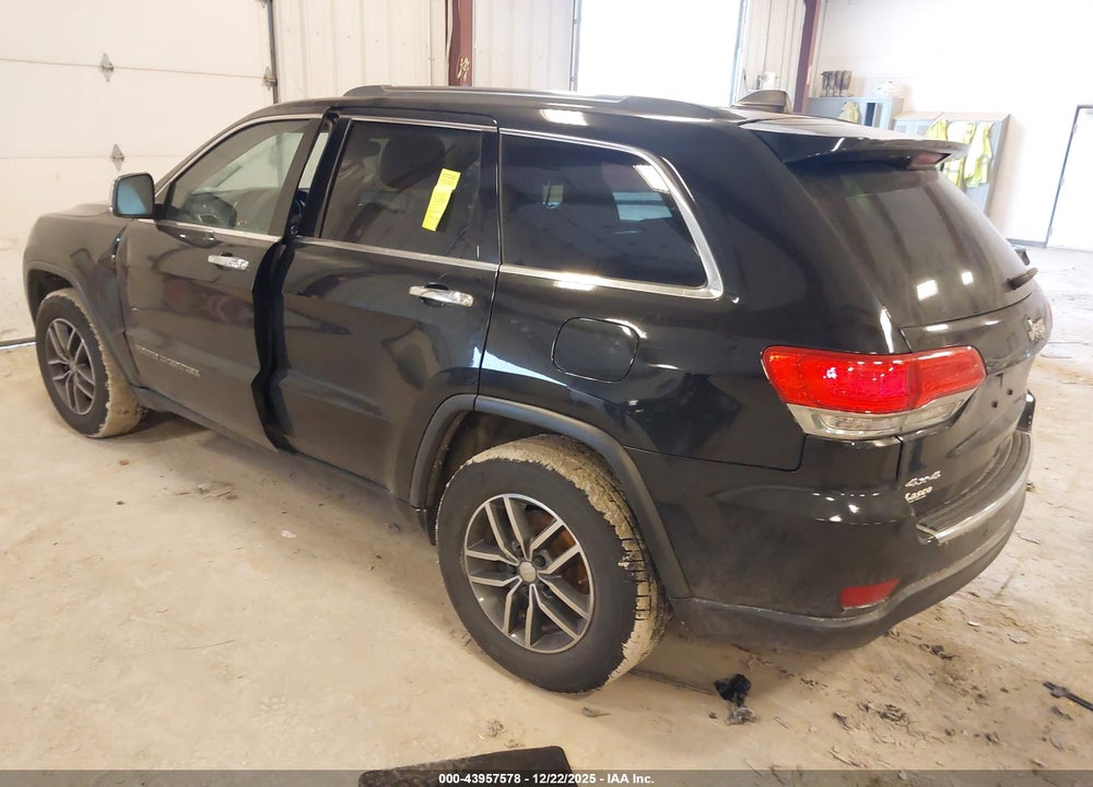 2017 JEEP GRAND CHEROKEE LIMITED 4X4 VIN: 1C4RJFBG6HC900459