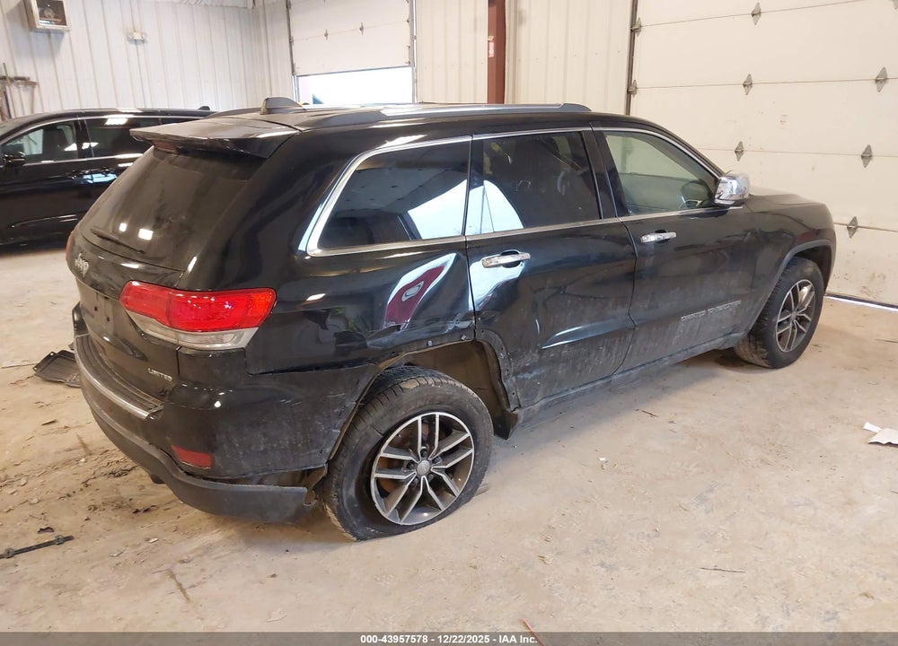 2017 JEEP GRAND CHEROKEE LIMITED 4X4 VIN: 1C4RJFBG6HC900459