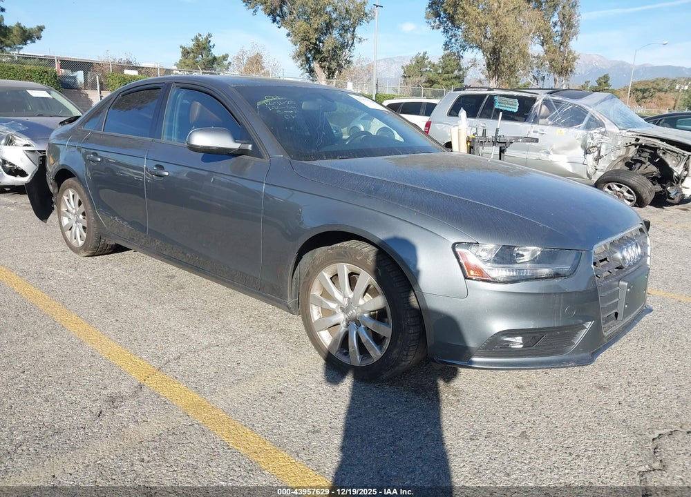 2014 AUDI A4 2.0T PREMIUM VIN: WAUAFAFL7EN016309
