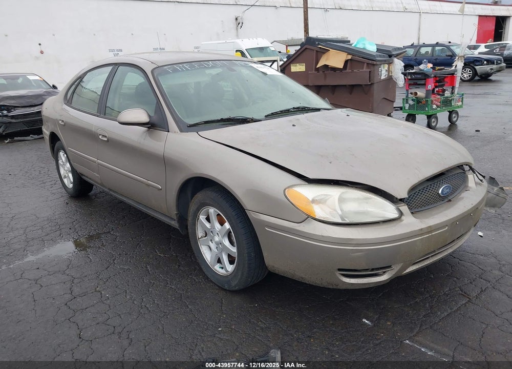 2007 FORD TAURUS SEL VIN: 1FAFP56U97A213911