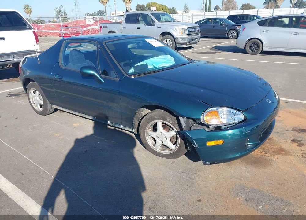 1997 HONDA DEL SOL SI VIN: JHMEH6268VS001538