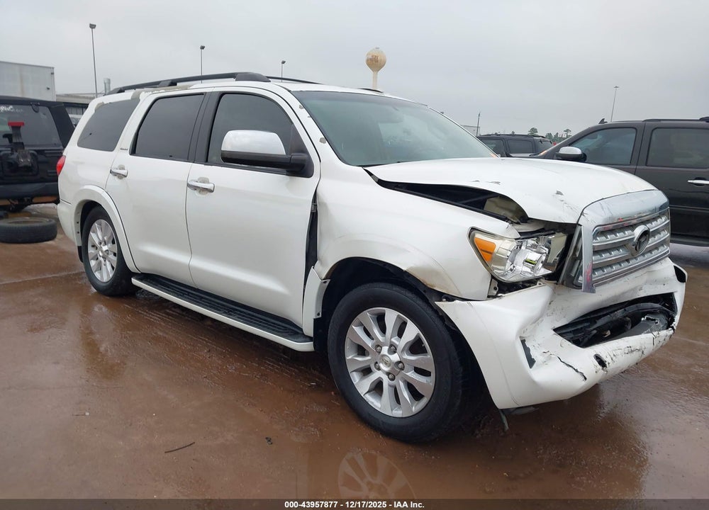 2013 TOYOTA SEQUOIA PLATINUM 5.7L V8 VIN: 5TDYY5G14DS046988