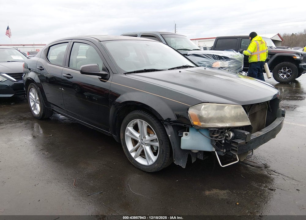 2014 DODGE AVENGER SE VIN: 1C3CDZAB1EN184286