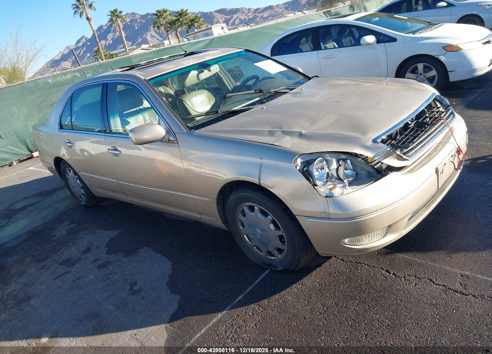 2001 LEXUS LS 430 VIN: JTHBN30F010049487