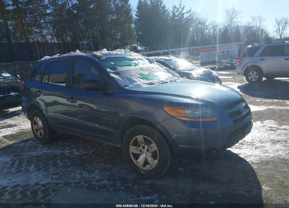 2009 HYUNDAI SANTA FE GLS VIN: 5NMSG13D09H261389