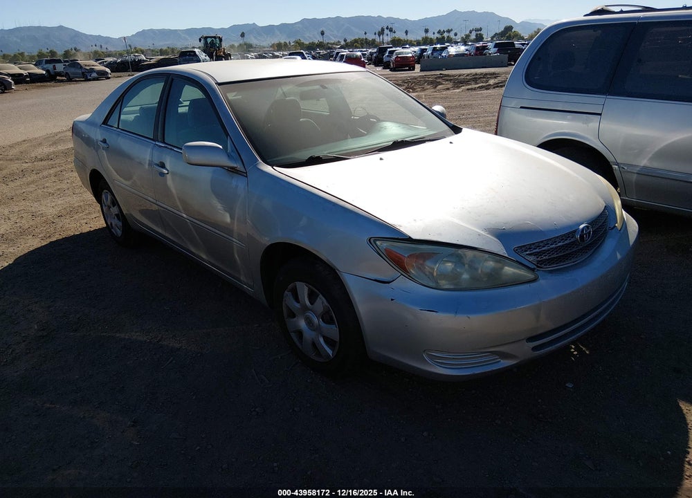 2004 TOYOTA CAMRY LE VIN: 4T1BE32K04U889838