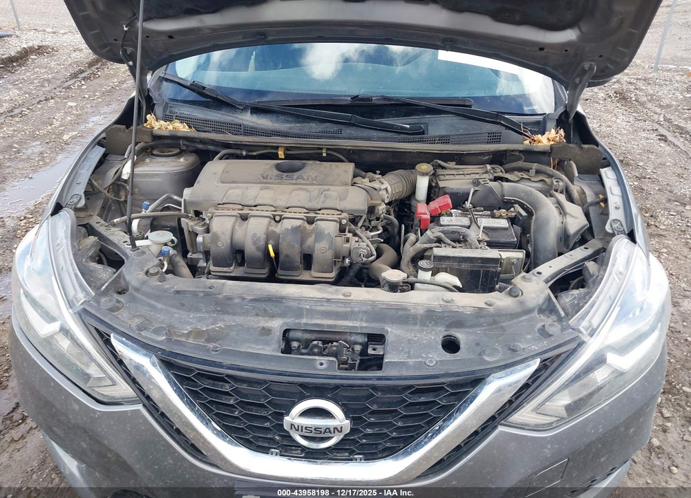 2017 NISSAN SENTRA S VIN: 3N1AB7AP9HY394475