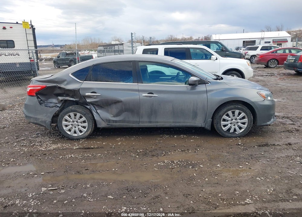 2017 NISSAN SENTRA S VIN: 3N1AB7AP9HY394475