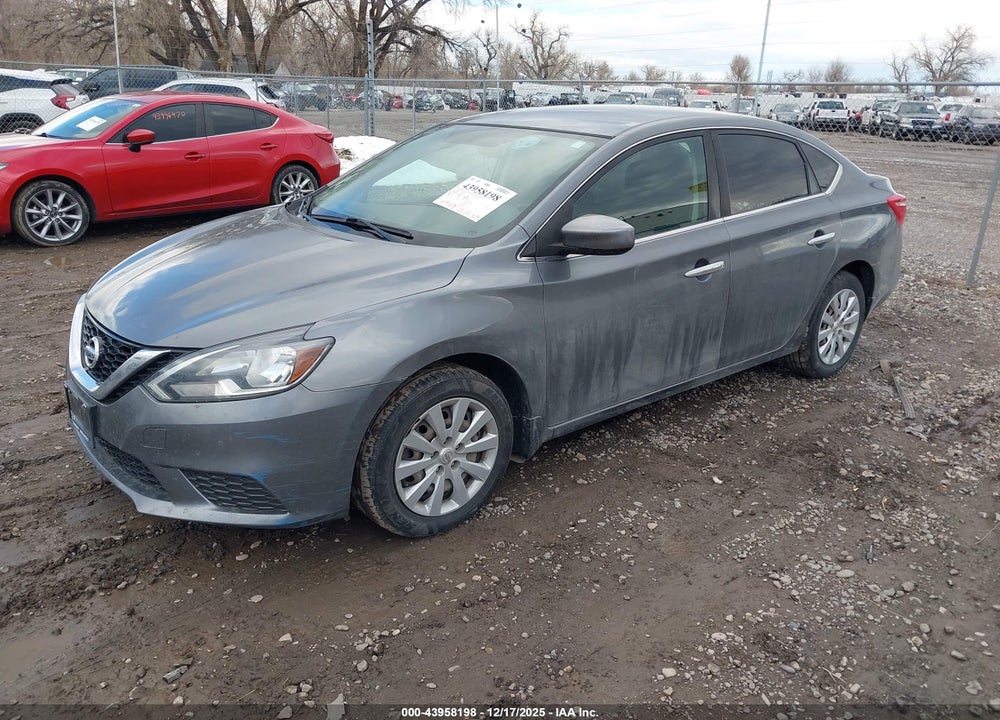 2017 NISSAN SENTRA S VIN: 3N1AB7AP9HY394475