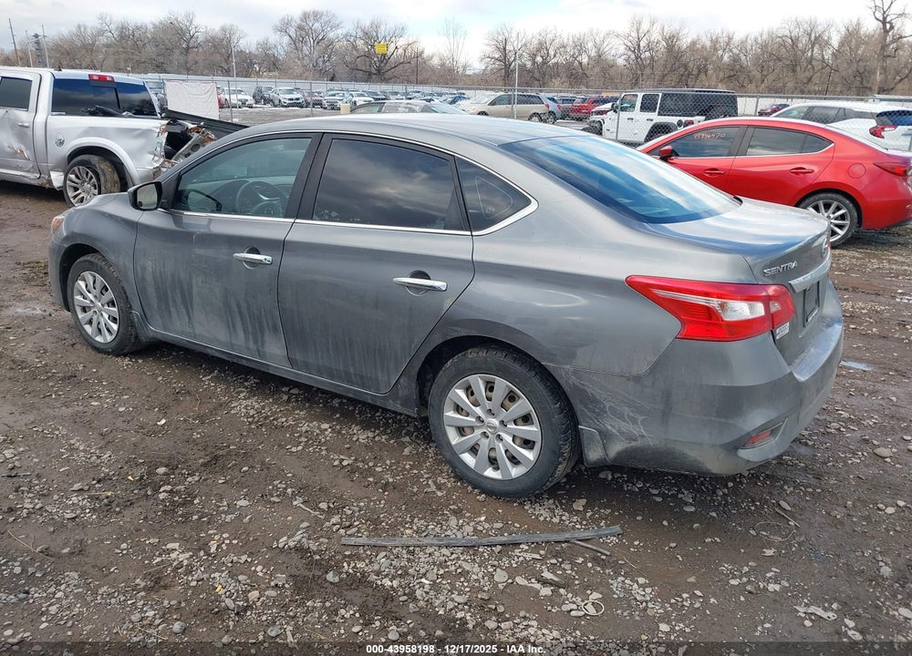 2017 NISSAN SENTRA S VIN: 3N1AB7AP9HY394475