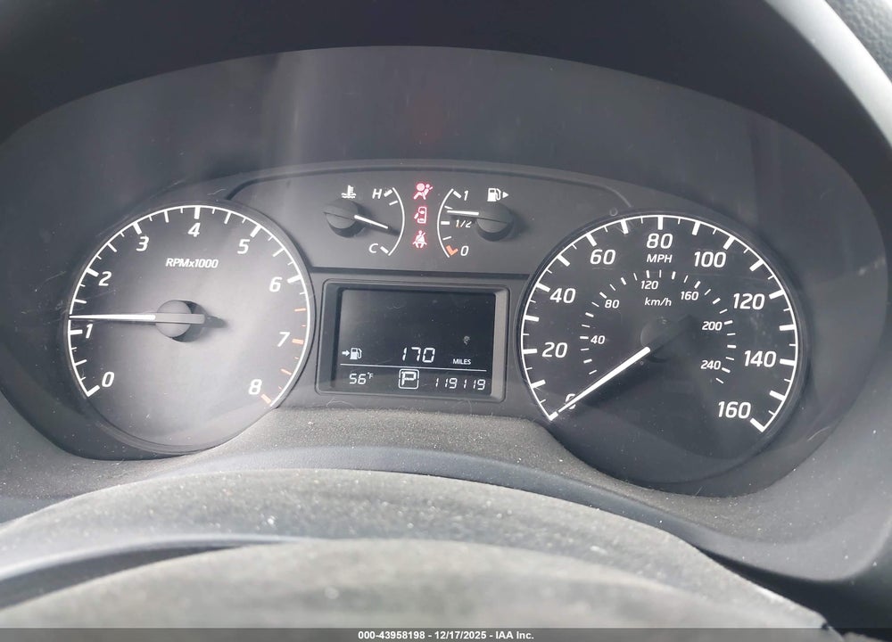 2017 NISSAN SENTRA S VIN: 3N1AB7AP9HY394475