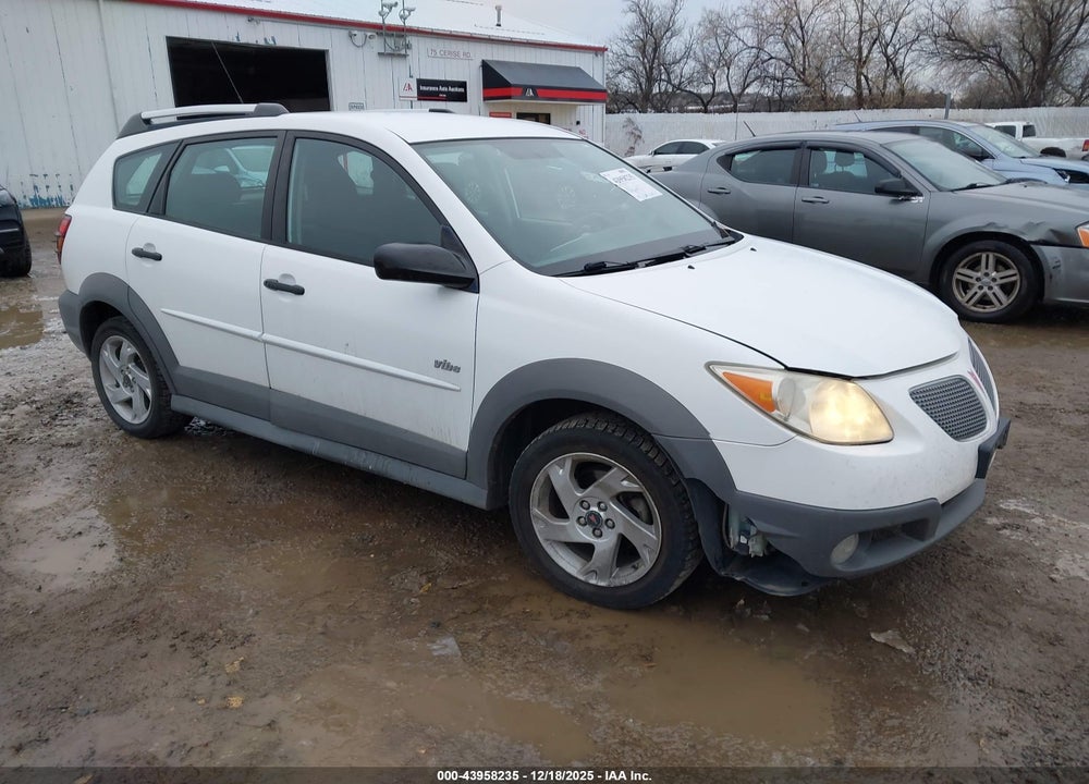 2008 PONTIAC VIBE VIN: 5Y2SL65868Z400508