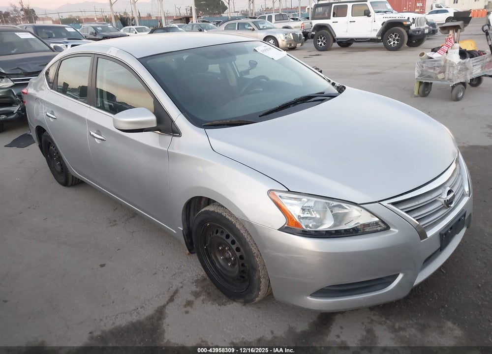 2013 NISSAN SENTRA SV VIN: 1N4AB7AP8DN902834