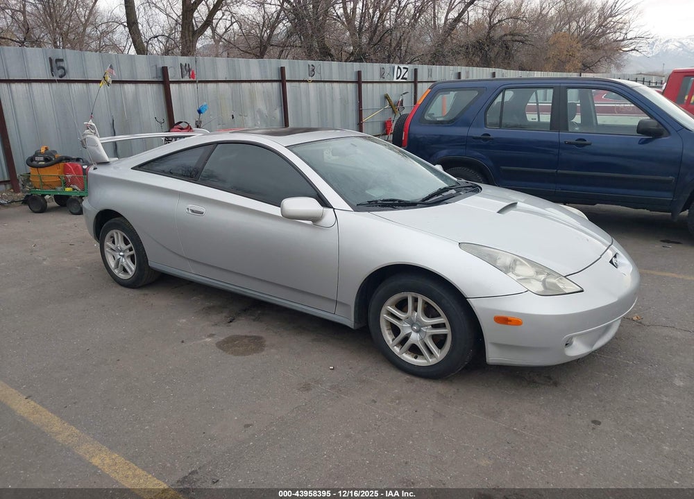 2000 TOYOTA CELICA GT VIN: JTDDR32T5Y0001365