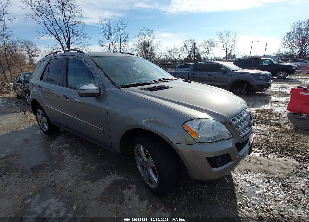 2009 MERCEDES-BENZ ML 350 4MATIC VIN: 4JGBB86EX9A481642
