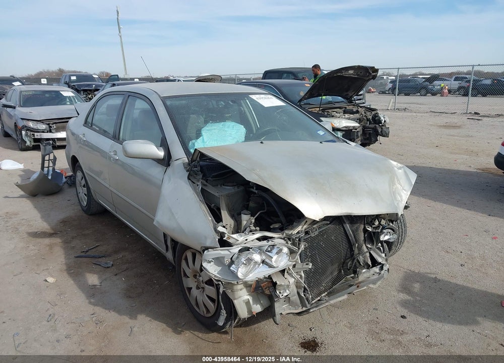 2003 TOYOTA COROLLA LE VIN: JTDBR32E830022339