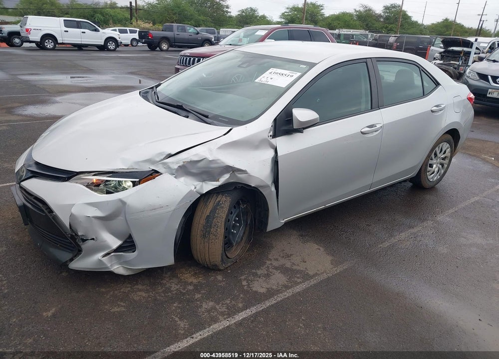 2019 TOYOTA COROLLA LE VIN: 5YFBURHE5KP905148