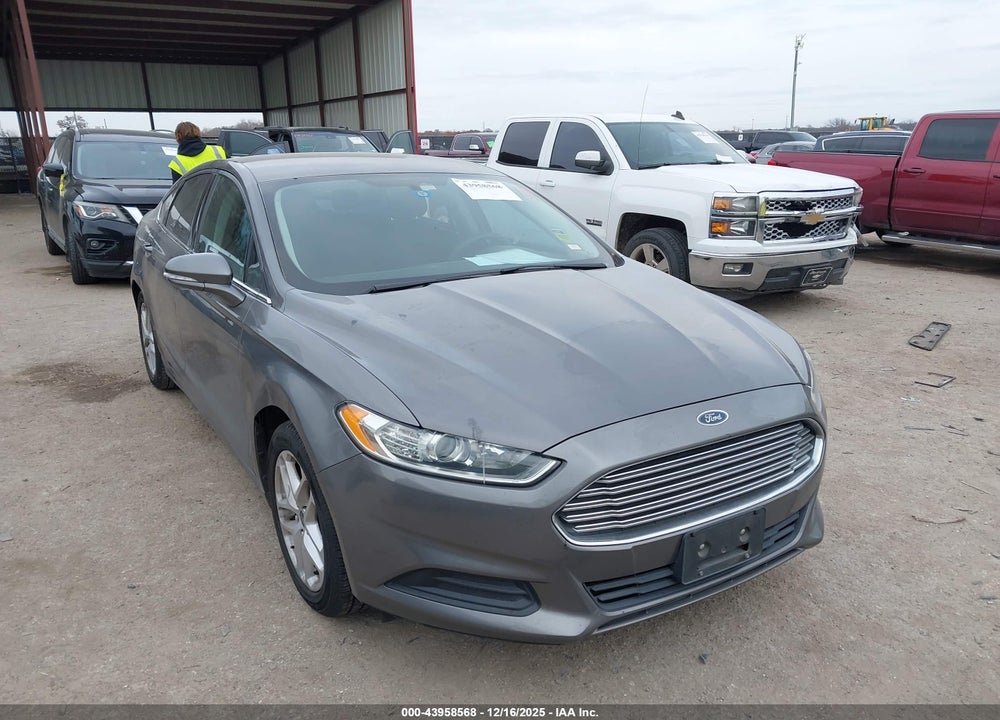 2013 FORD FUSION SE VIN: 3FA6P0H77DR375208