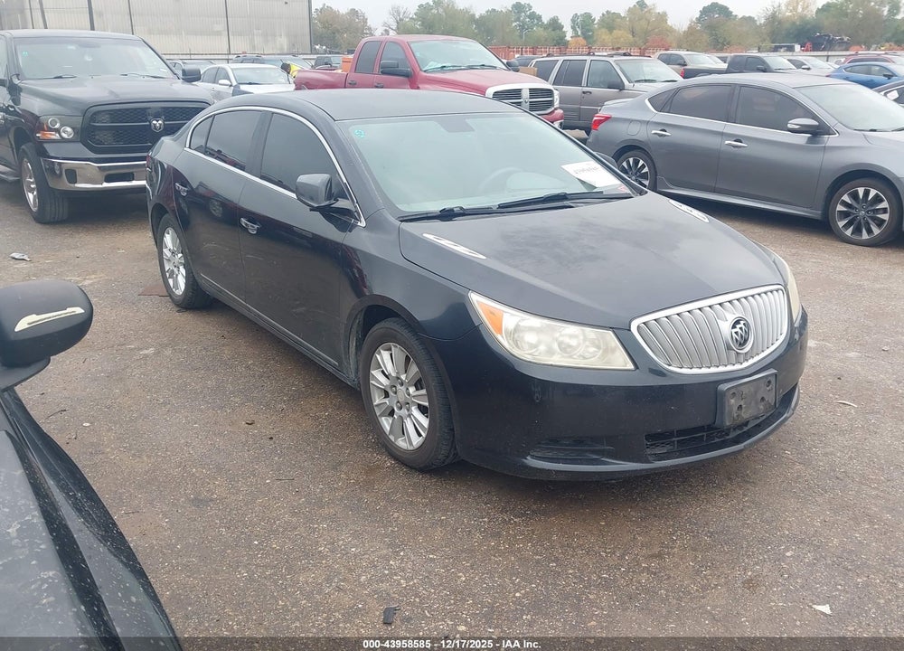 2010 BUICK LACROSSE CX VIN: 1G4GB5EG6AF275796