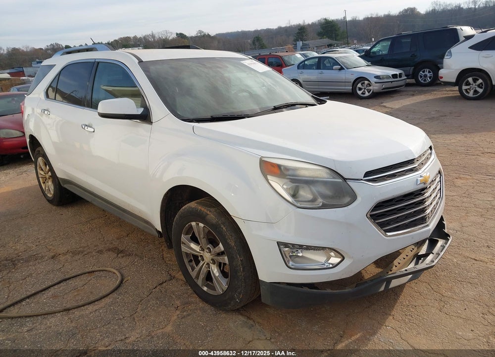 2016 CHEVROLET EQUINOX LTZ VIN: 2GNALDEK9G1160655